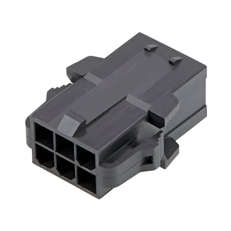 Molex Mini-Fit Sigma Plug Housing, 4.20Mm Pitch, Dual Row, Panel Mount, Ul 94V-0 1727673018